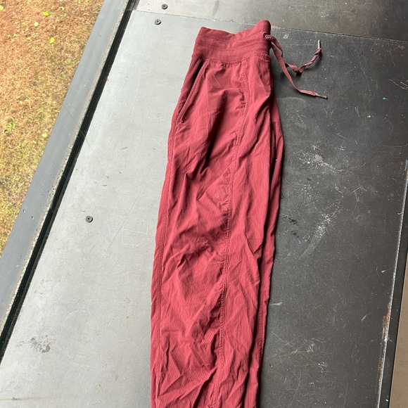 COPY - Lululemon dance studio joggers - dark red - Picture 1 of 3